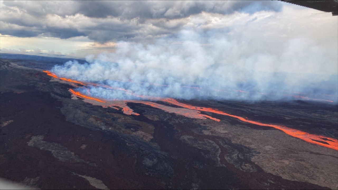 Mauna Loa: vulcão ativo no Havaí