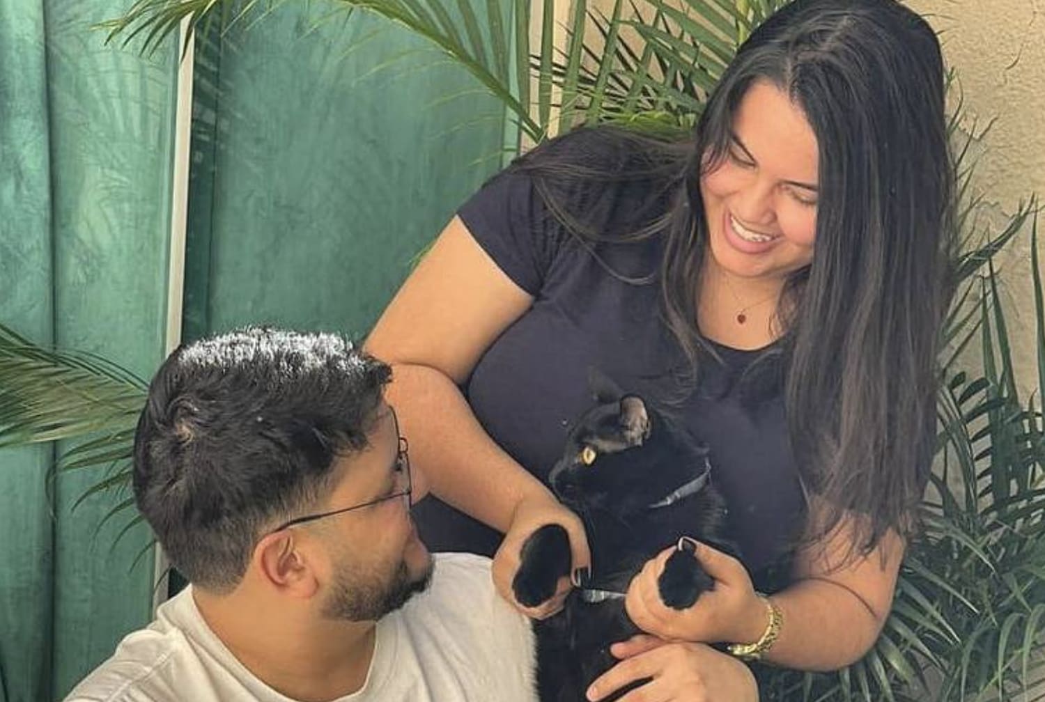 Cantor Maurílio e Luana Ramos, sua viúva