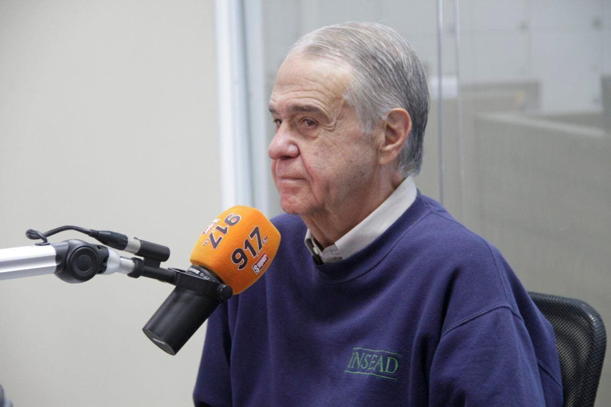 RADIO CONTAGEM MG CAFE COM POLITICA PRESIDENTE DA  ACMINAS  AGUINALDO DINIZ FILHO
FOTO : JOAO LEUS / O TEMPO  19062019 NA FOTO