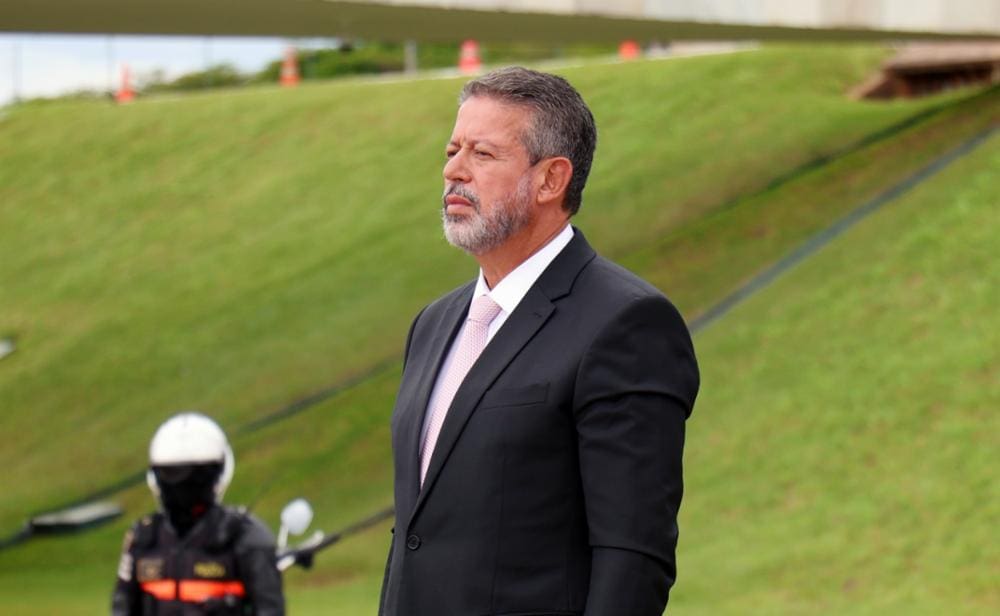 O presidente da Câmara dos Deputados, Arthur Lira, na abertura dos trabalhos legislativos de 2024