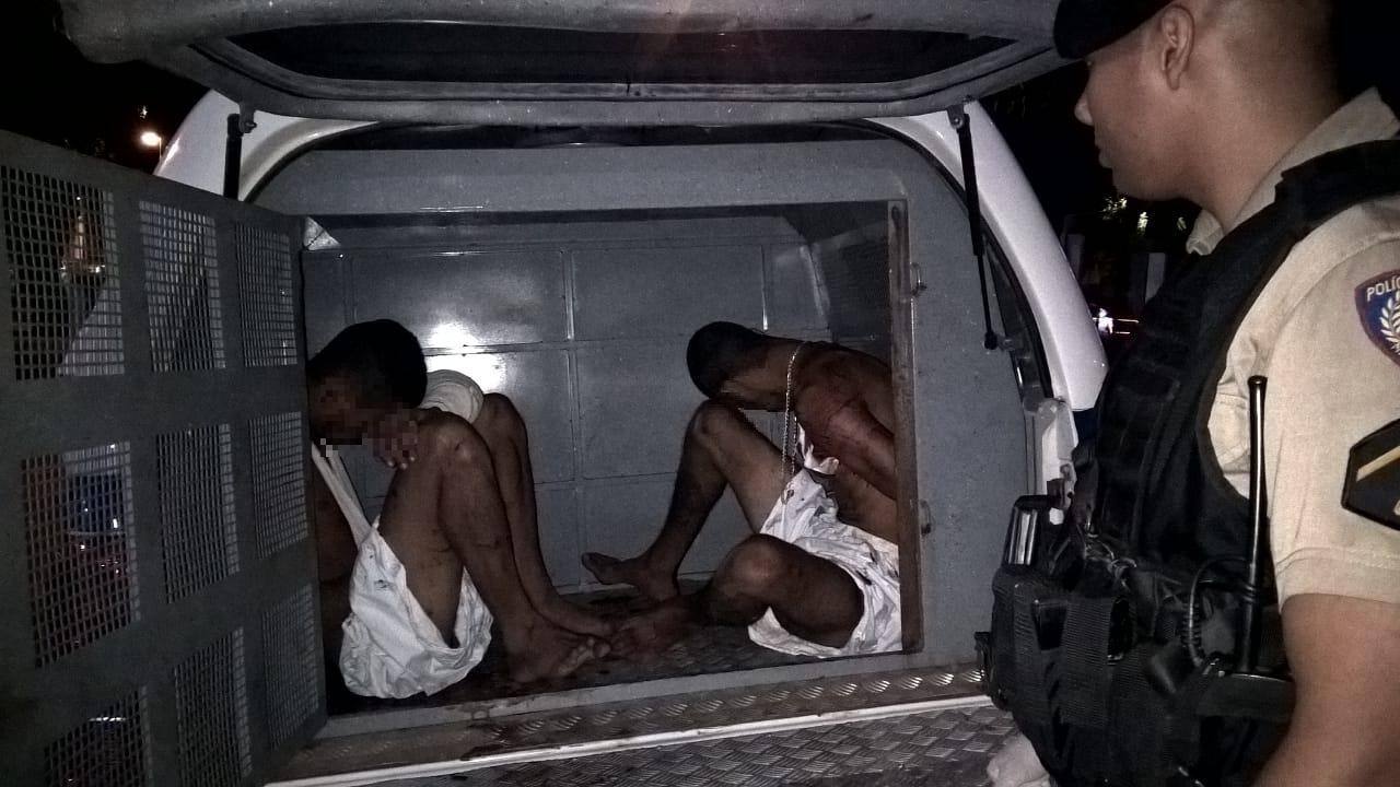 Assaltantes em fuga são mordidos por cães da PM e detidos em MG 