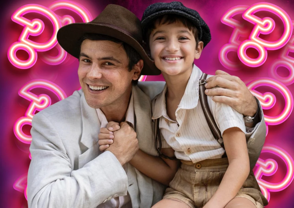 Candinho e Samir em Êta Mundo Melhor! - Divulgação/TV Globo 
