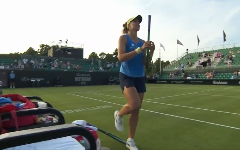 Bia Haddad é derrotada (imagem: reprodução WTA)