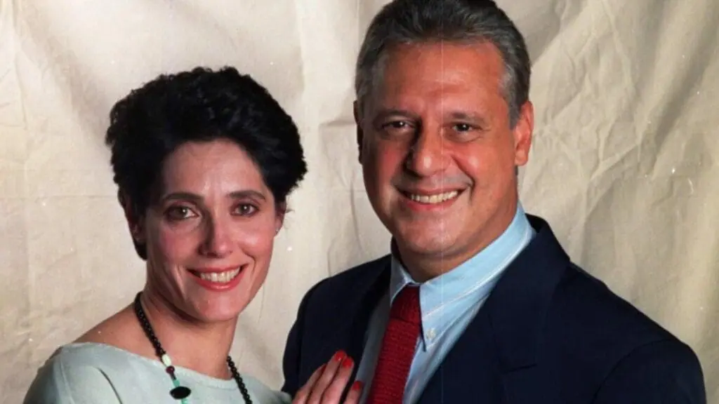 Christiane Torloni e Antônio Fagundes em A Viagem