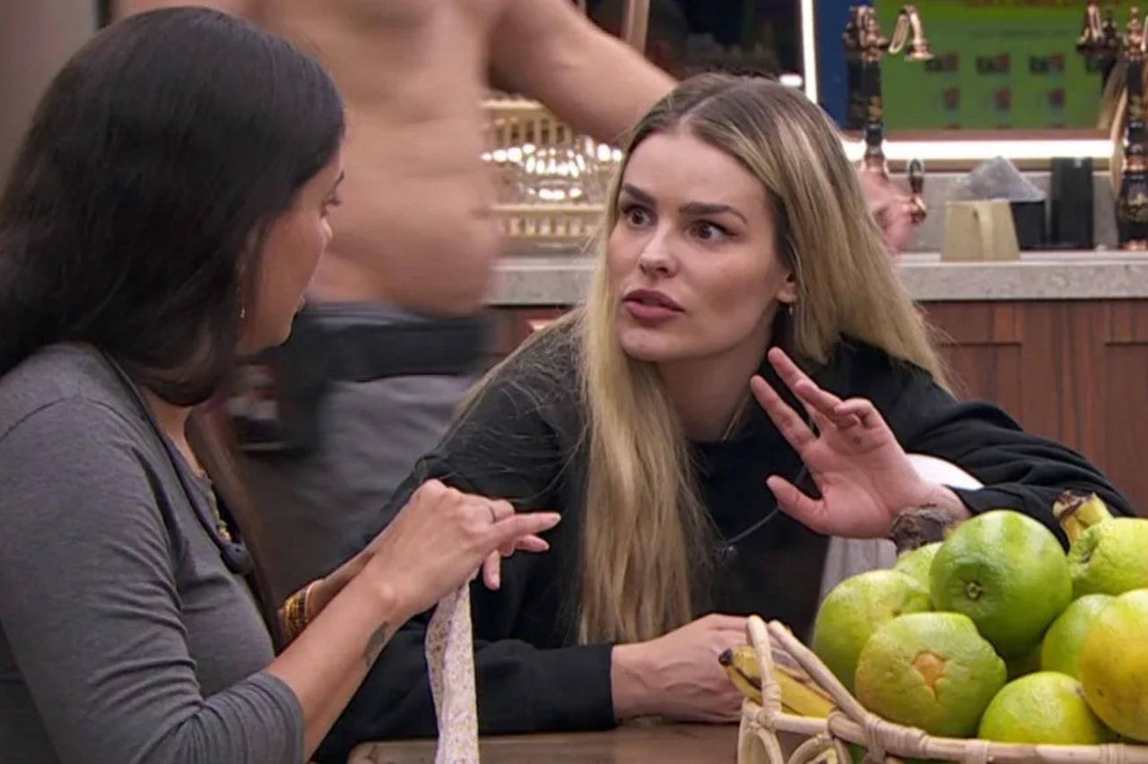 Yasmin Brunet e Fernanda no BBB 24