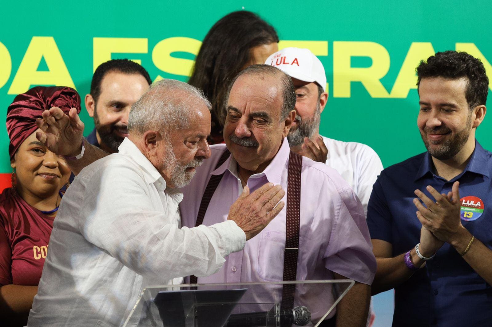 Fuad declarou apoio a Lula no segundo turno da eleição presidencial de 2022