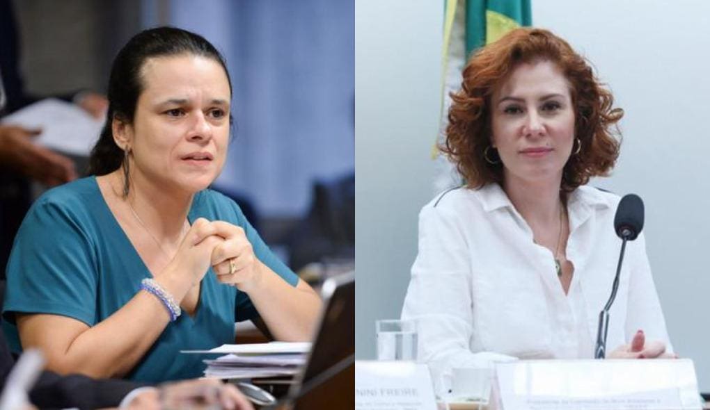 Janaina Paschoal e Carla Zambelli trocaram farpas nas rede sociais em meio à disputa pelo Senado