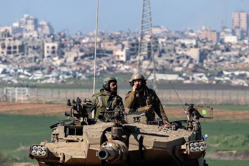 Tropas de Israel na Faixa de Gaza