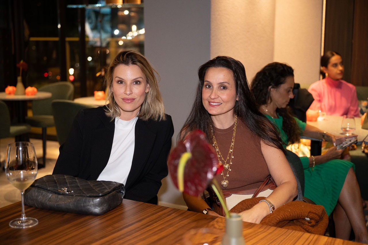 No Café Inter, Marcela Menin e Tatiana Abras 