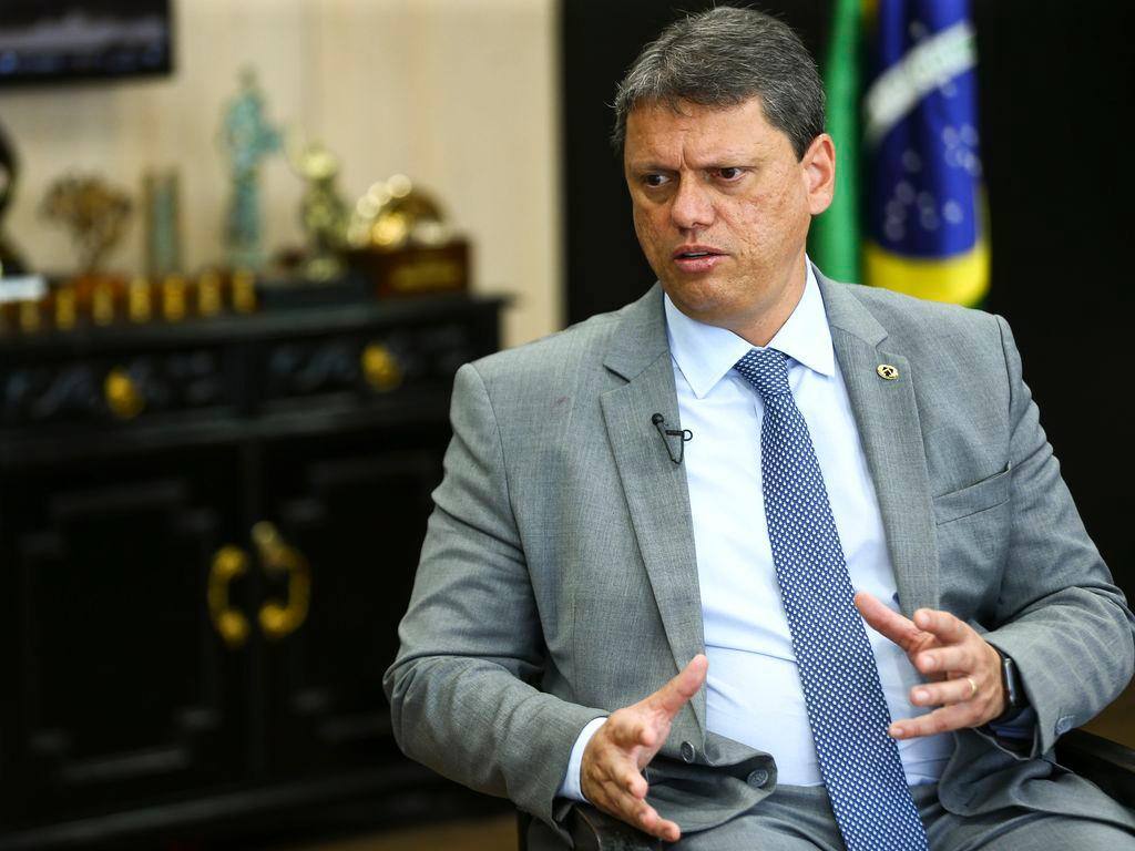 Tarcísio Gomes de Freitas, pré-candidato ao governo de São Paulo, tem o domicílio eleitoral questionado