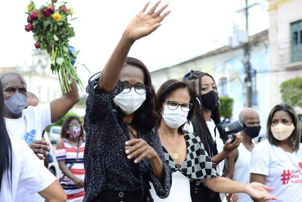 Eliana Gonzaga, prefeita de Cachoeira, na Bahia
