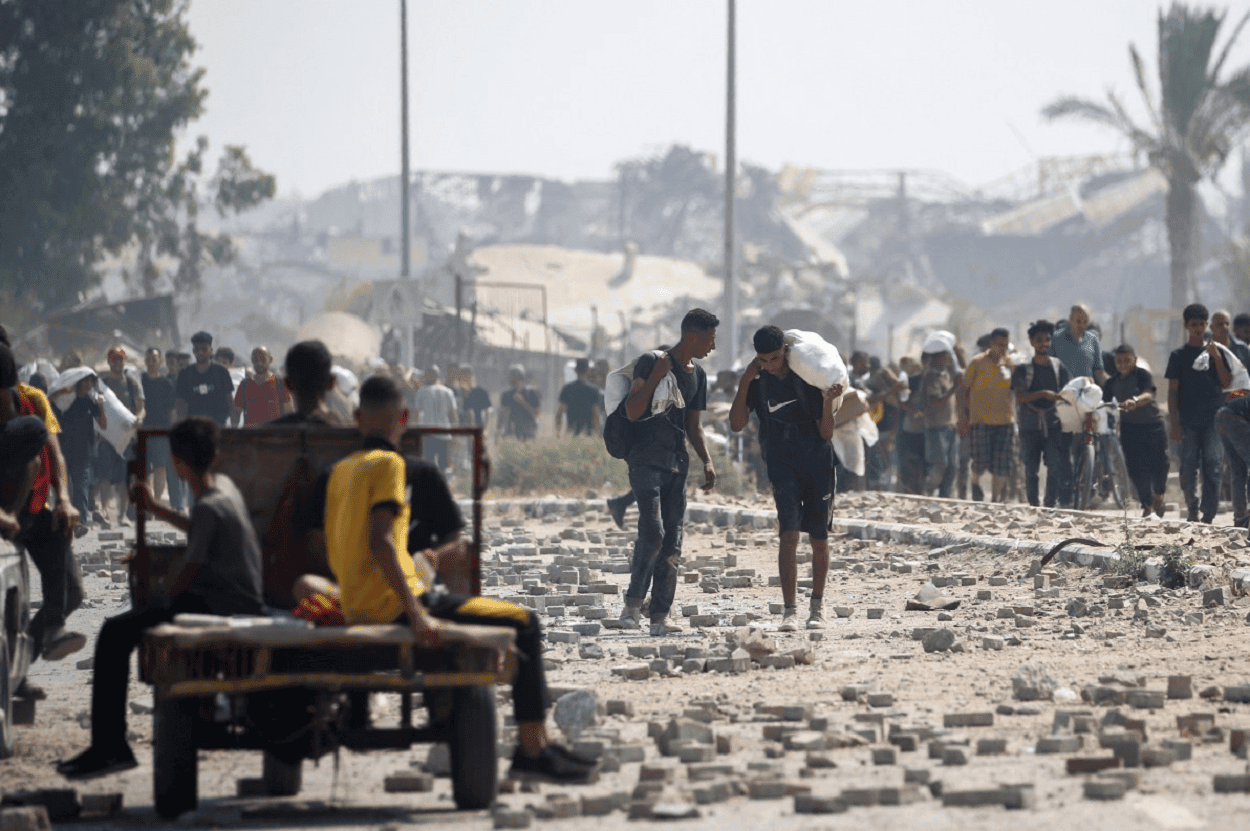 Em Gaza, a grande maioria da população vive em insegurança alimentar grave