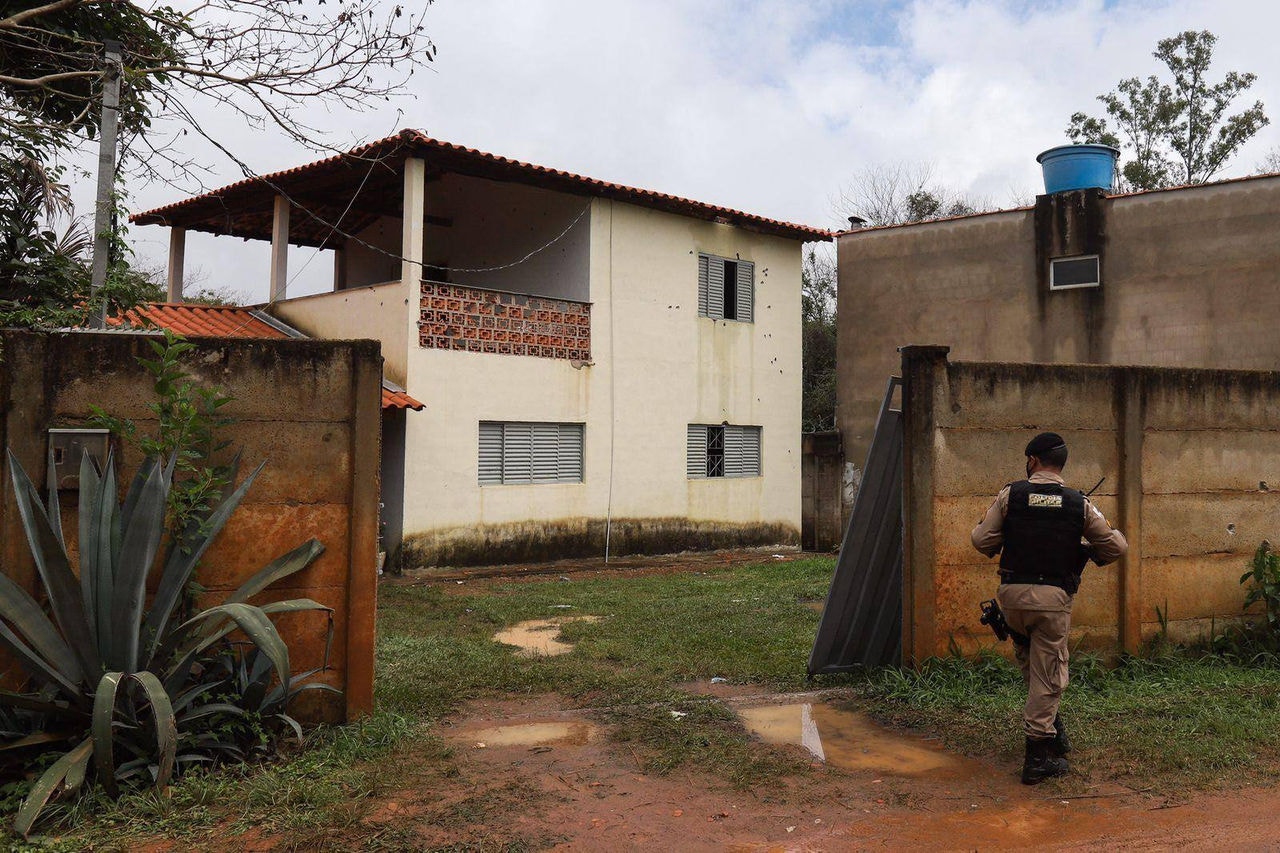 Um dos sítios onde os suspeitos foram mortos pela polícia em Varginha