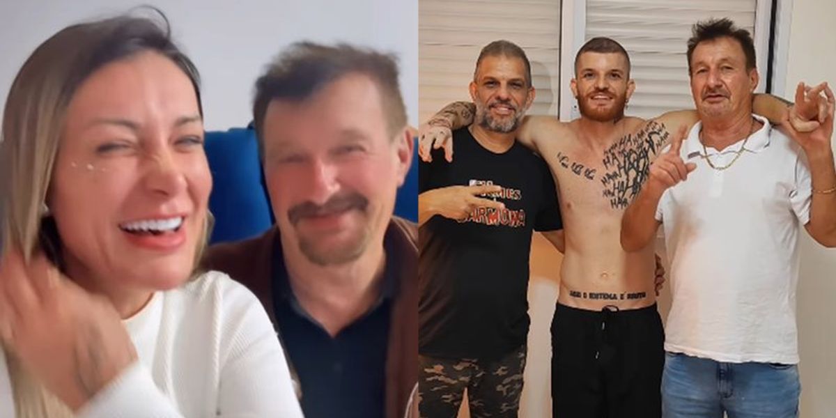 Andressa Urach, Carlos Urach, Carmona e o Pai do Carmona 