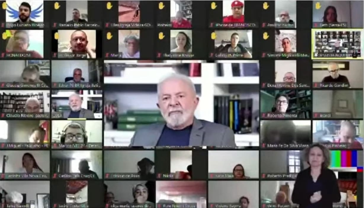 Lula se encontrou com evangélicos, em ato organizado por Benedita da Silva