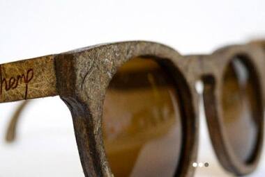 Empresa inova e cria óculos com fibra de maconha.