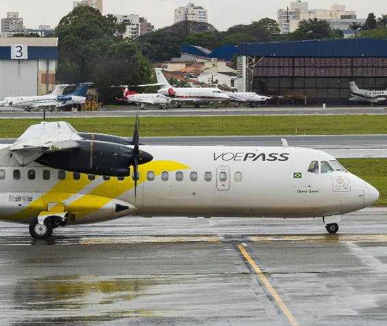 Avião ATR72 da Voepass