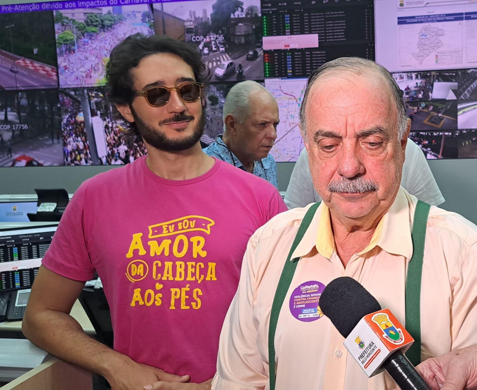 Fuad Noman (PSD) e Gabriel Azevedo (sem partido)