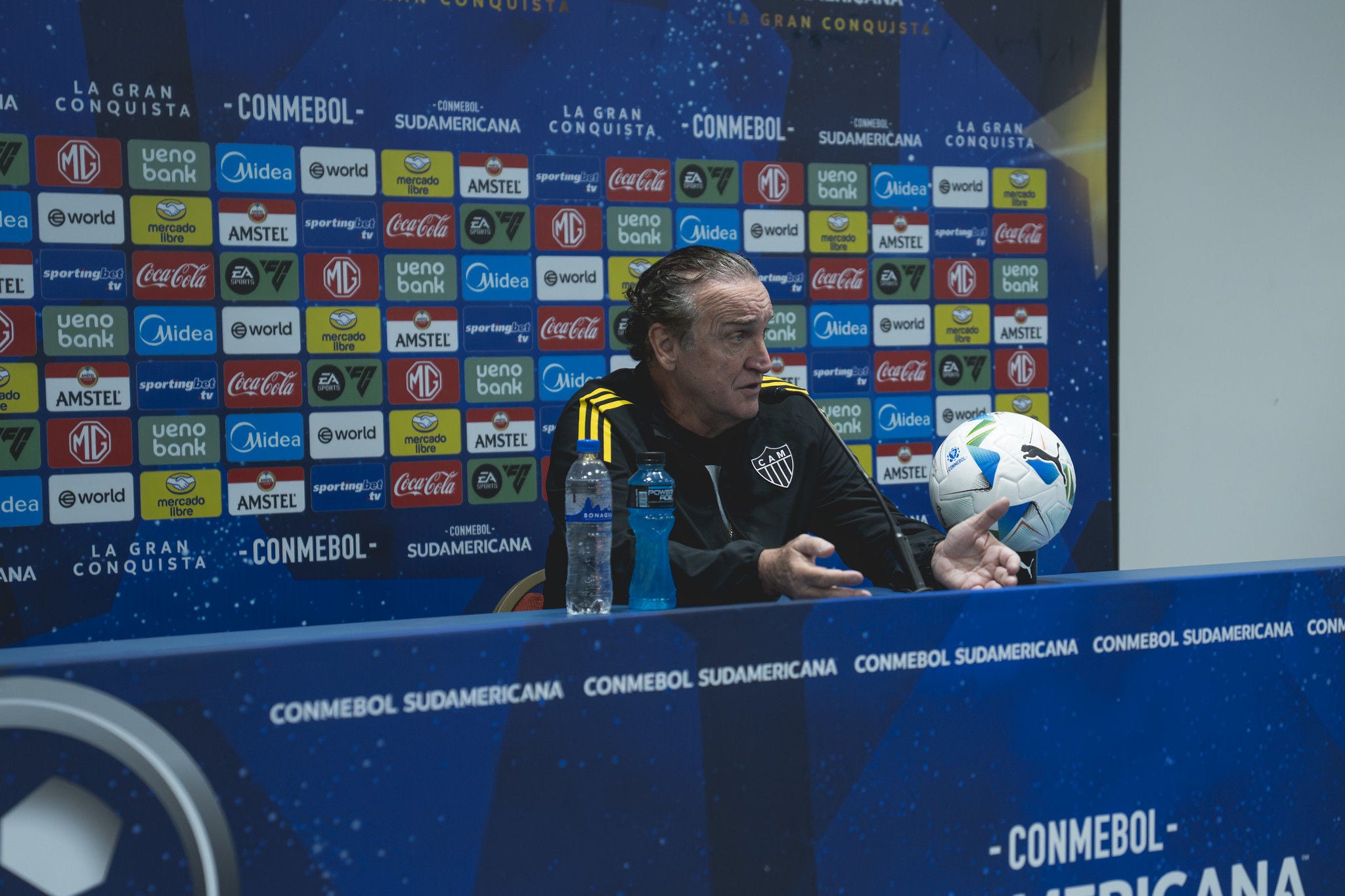 Cuca após Atlético x Godoy Cruz