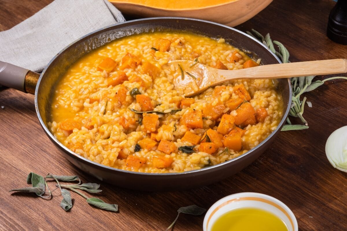 Risoto de abóbora
