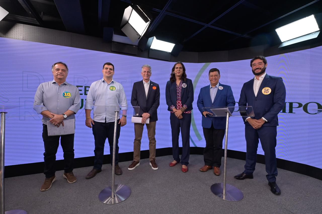 Candidatos participaram do Debate Cruzado O Tempo