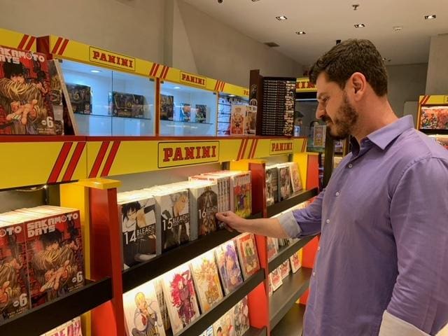 Panini - shopping Cidade - história em quadrinhos