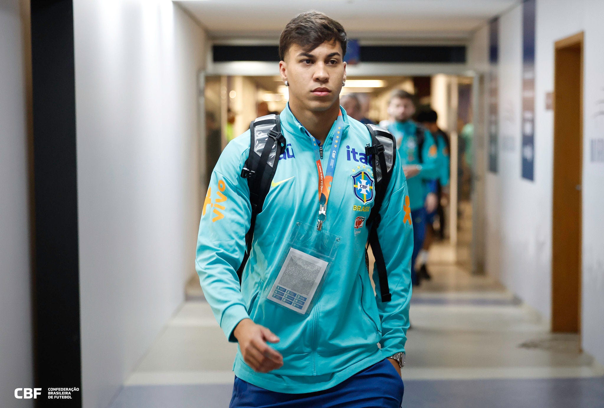 Kaio Jorge, do Cruzeiro, está a serviço da seleção brasileira