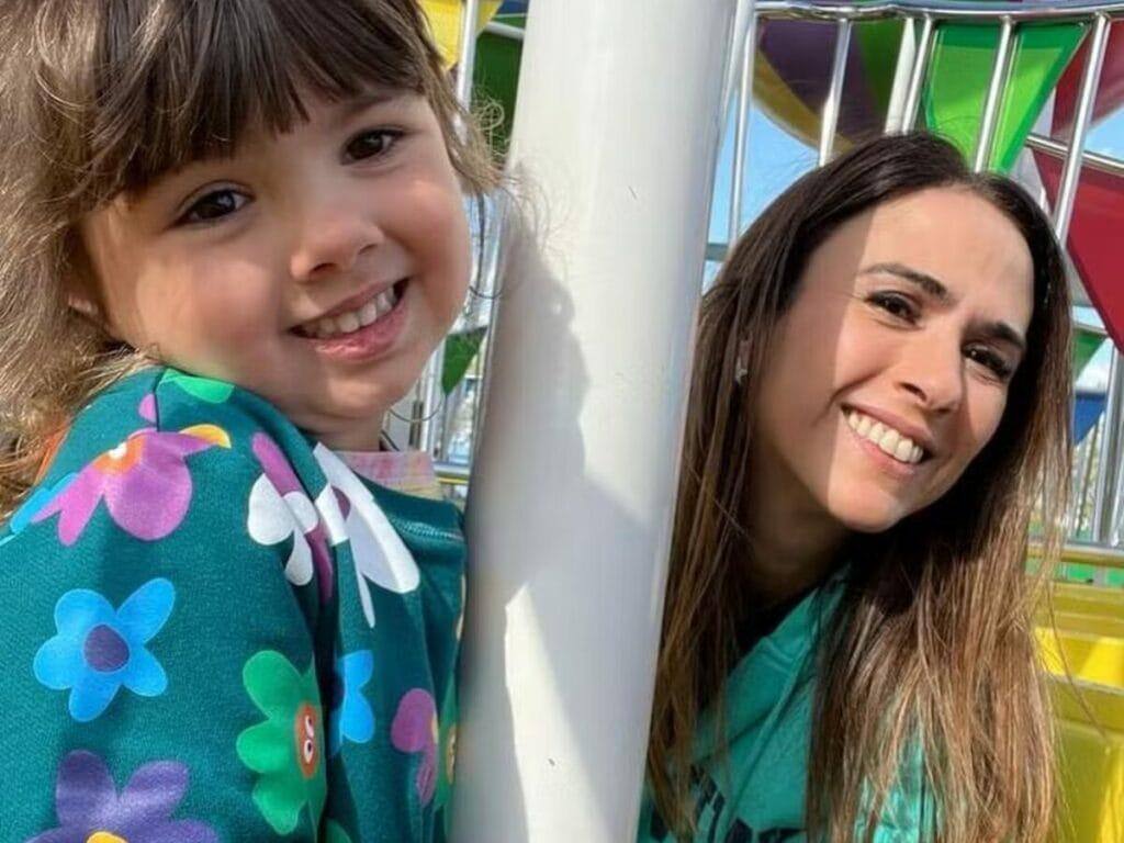 Tata Werneck que fez sucesso em “Terra e Paixão” compartilha registros da filha na Disney