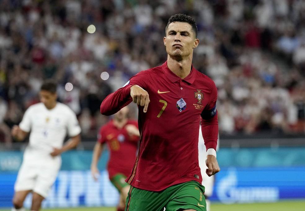 Atacante de Portugal Cristiano Ronaldo