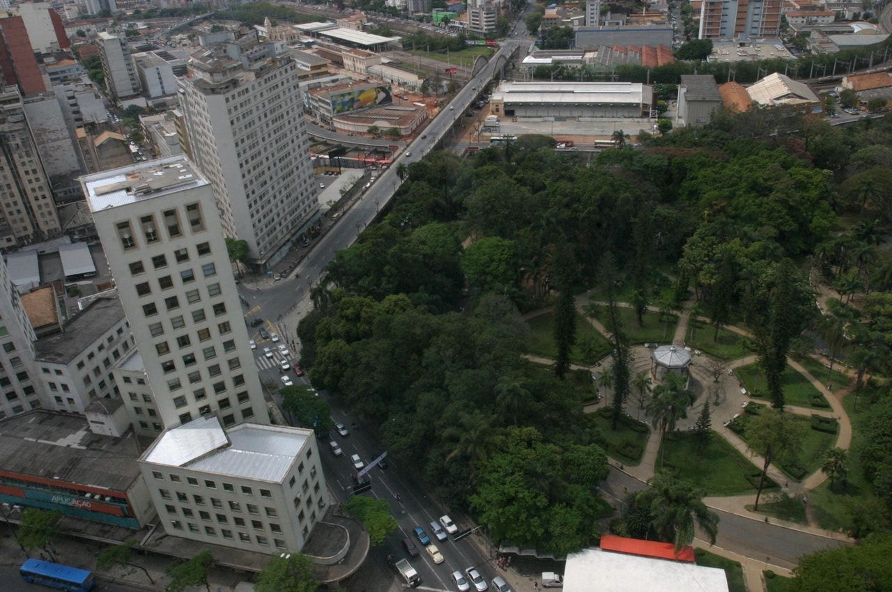 Imagem aérea do Parque Municipal