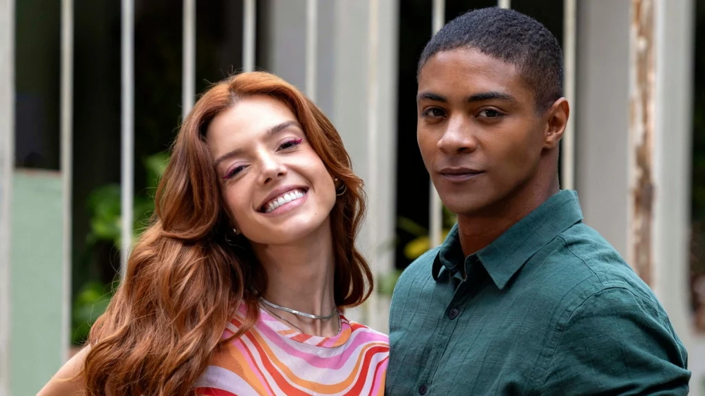 Kami (Giovanna Lancelloti) e Marlon (Humberto Morais) em Dona de Mim