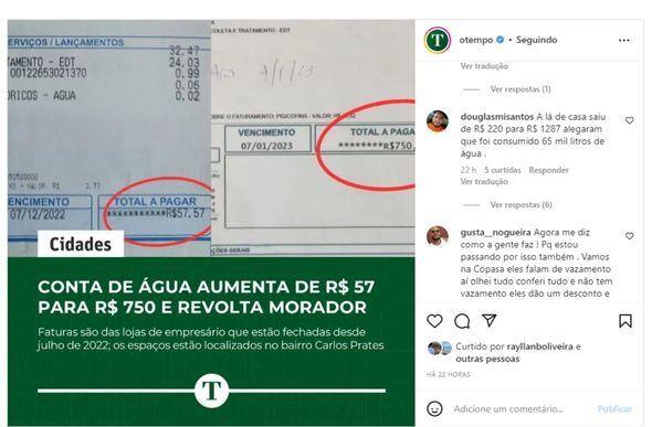 Reclamações Copasa