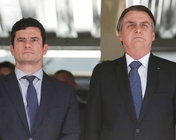 Sergio Moro e Bolsonaro