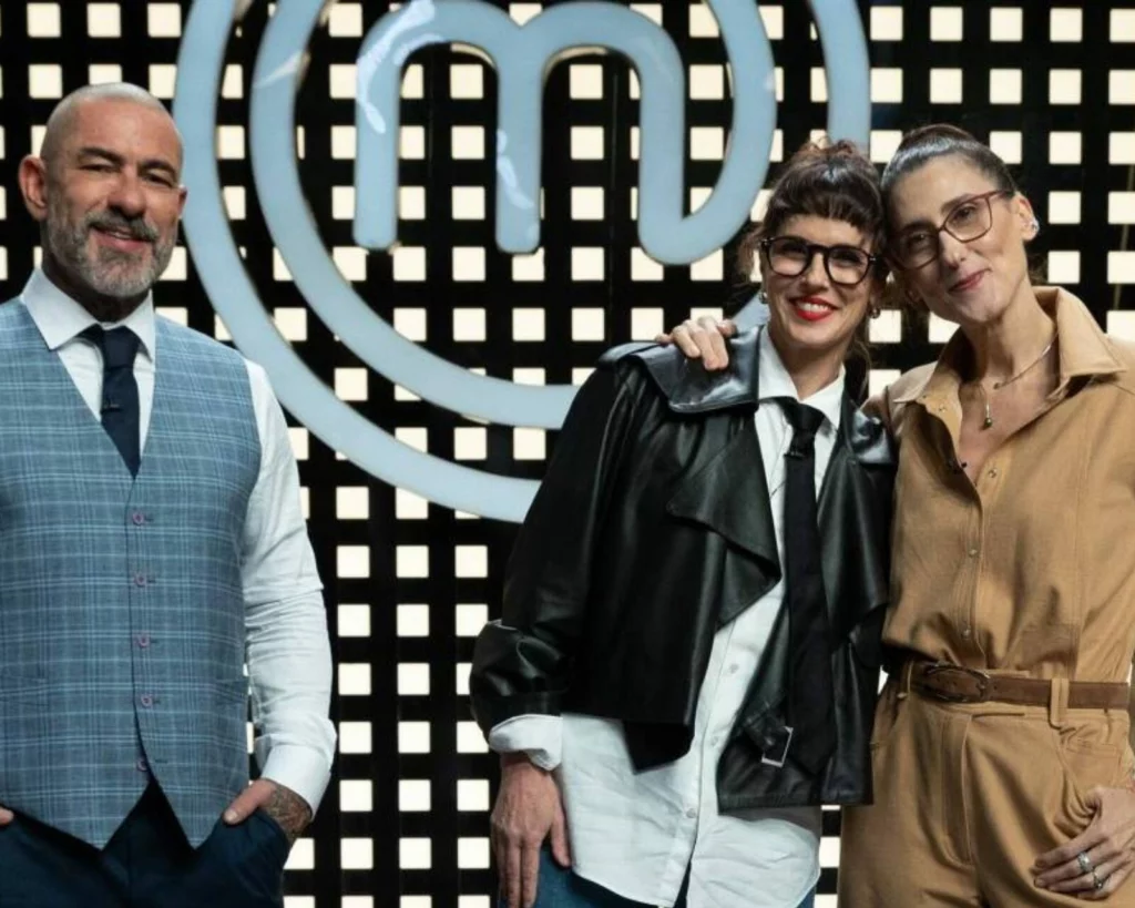 Paola Carosella com Helena Rizzo e Henrique Fogaça