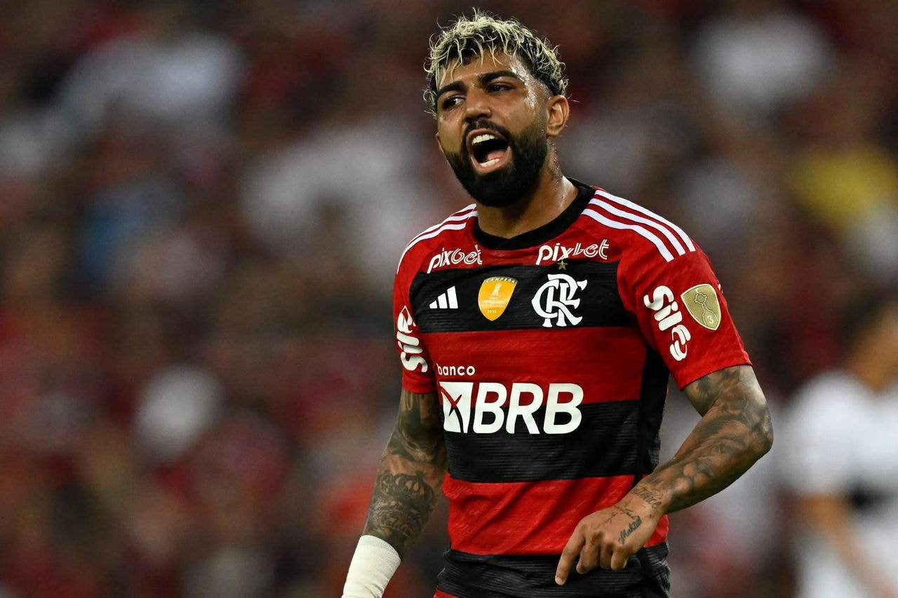 Gabigol agradece apoio da torcida do Flamengo pelas redes sociais após suspensão por tentativa de fraudar o exame antidoping