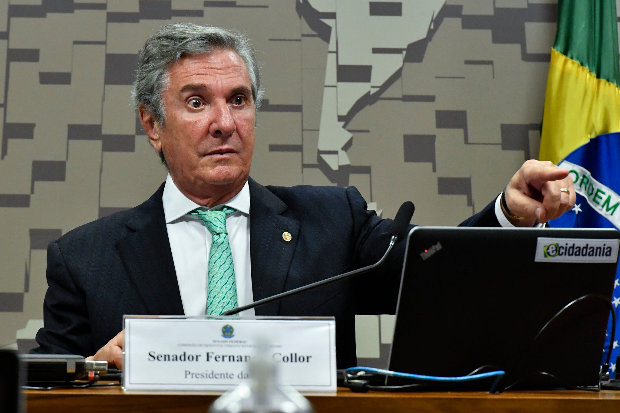 O ex-presidente Fernando Collor está fora da vida pública desde que perdeu a disputa pelo governo de Alagoas em 2022 e teve seu mandato encerrado no Senado (foto) em janeiro do ano passado; ministro Gilmar Mendes empatou julgamento de recurso