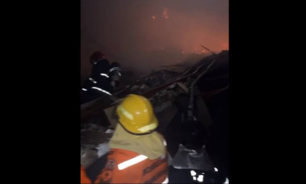 Incêndio em shopping do Maranhão