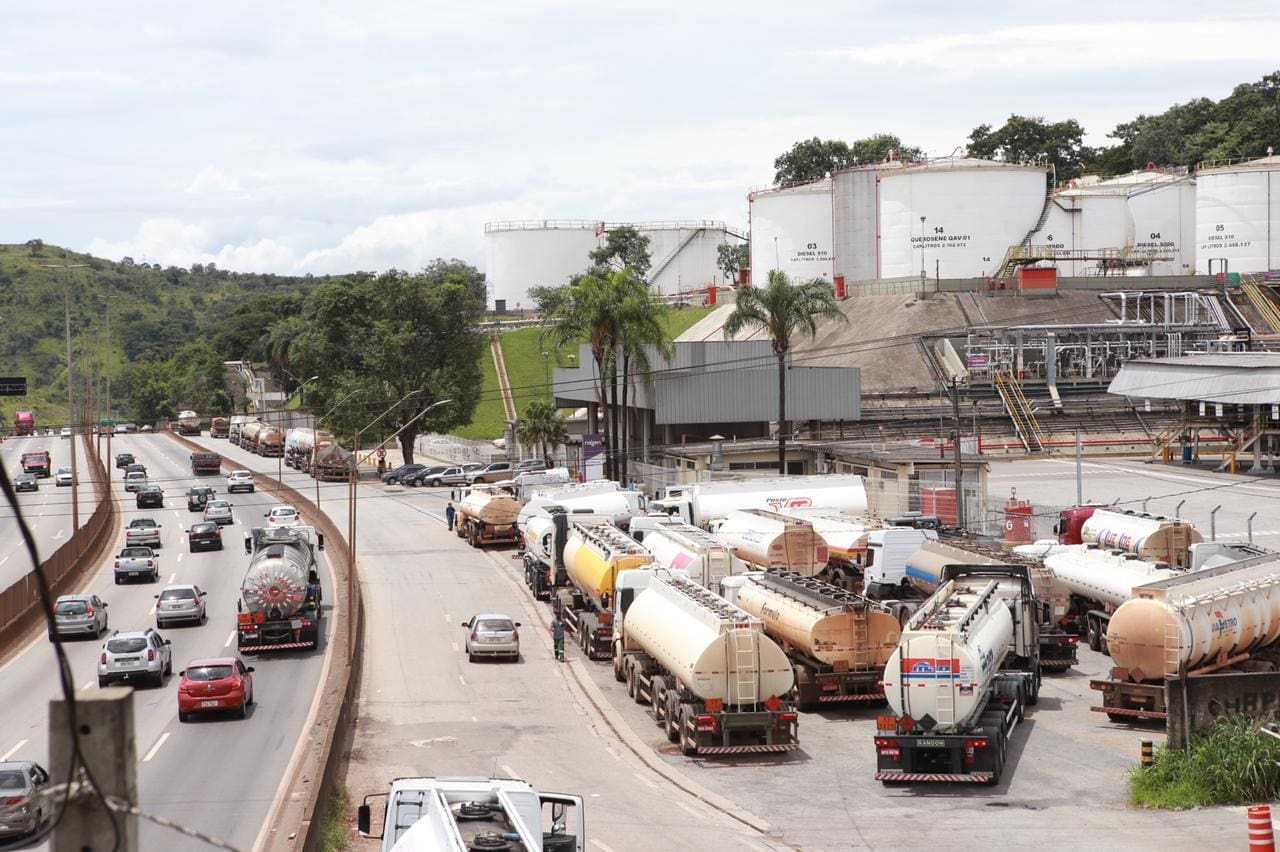 Greve dos tanqueiros em Betim