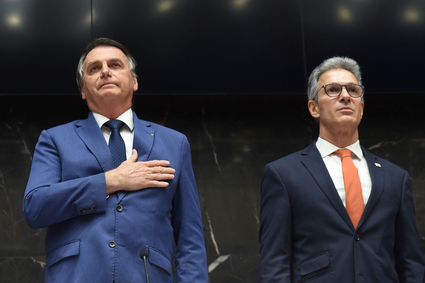 Governador Romeu Zema (Novo) articula para sair candidato com aval do ex-presidente Jair Bolsonaro (PL)