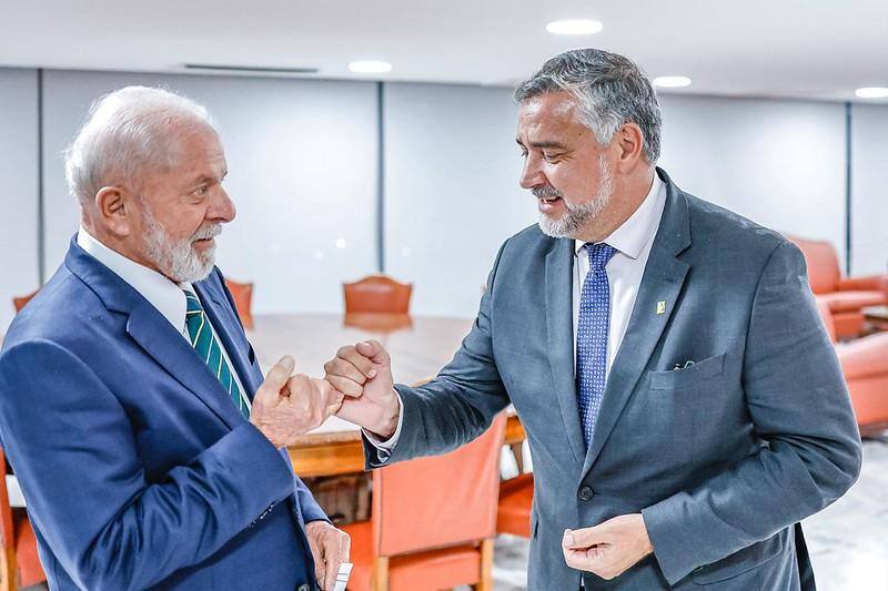 Paulo Pimenta e Lula