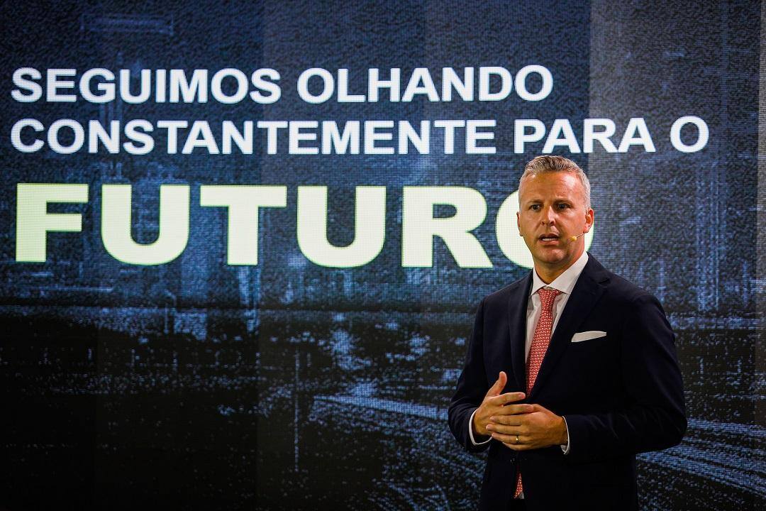 Cesar Alarcon, CEO da Pirelli abrindo os trabalhos no circuito Panamericano