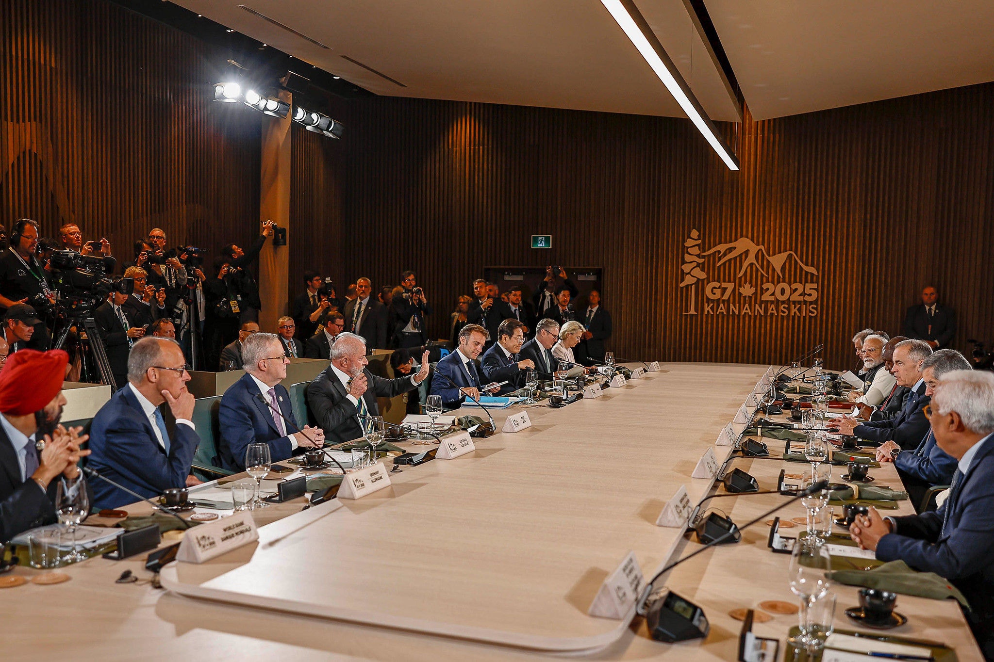 Presidente Lula participa de Cúpula do G7, no Canadá, e condena ataques de Israel ao Irã