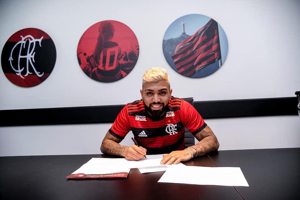 O jogador de futebol Gabigol