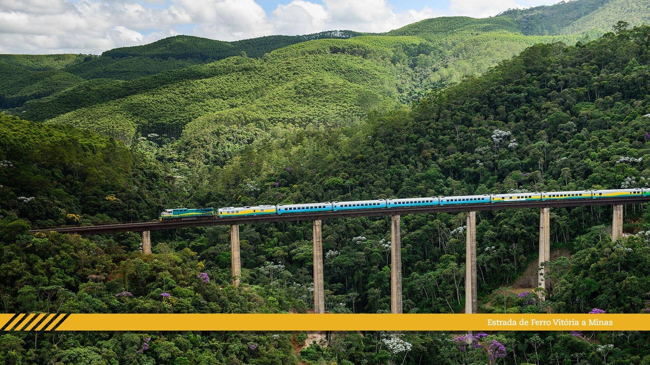 Trem circula diariamente de Belo Horizonte a Cariacica, no Espírito Santo