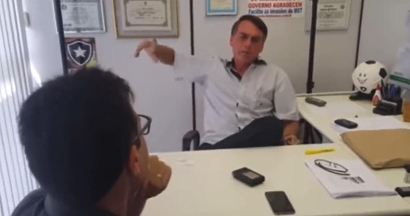 Vídeo em que Bolsonaro admite hipótese de comer carne humana não poderá mais ser utilizado pelo PT