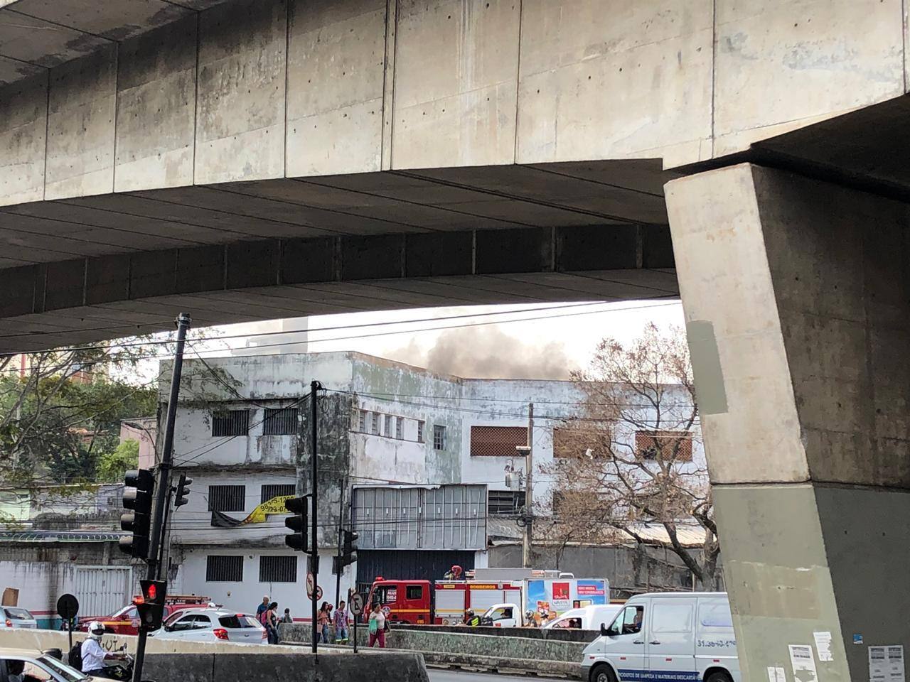 Incêndio galpão Andradas