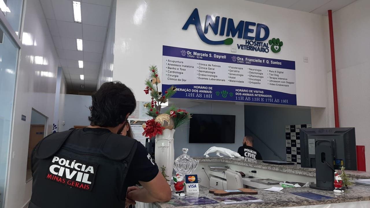 Operação na clínica Animed
