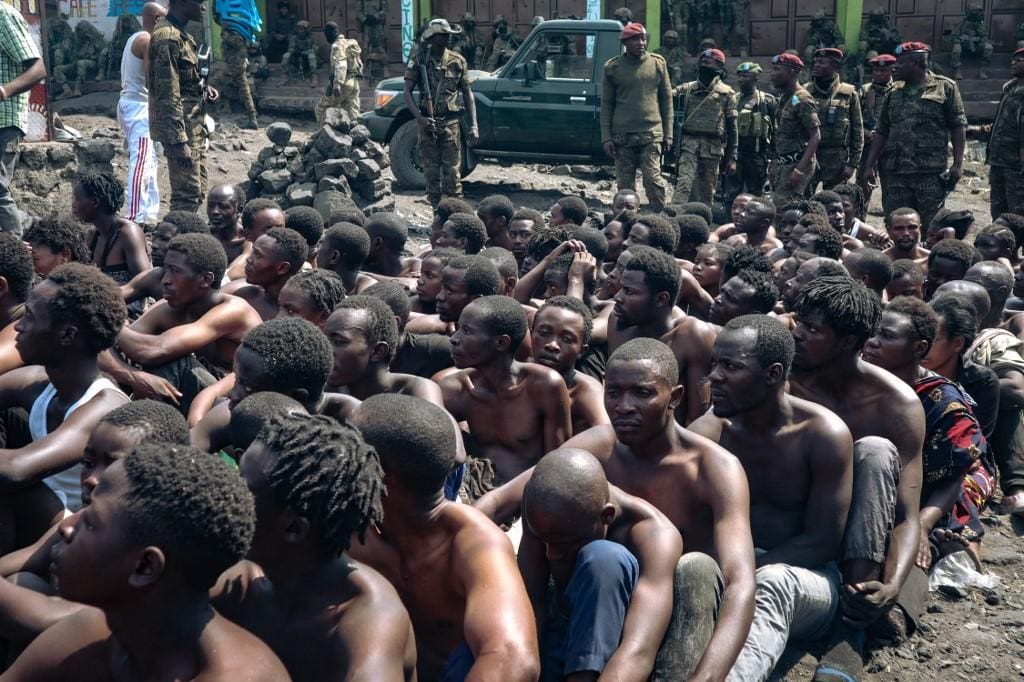 Congo manifestação