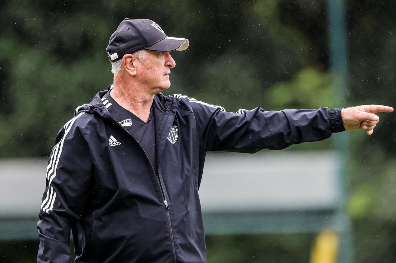 Felipão foi contratado pelo Atlético em junho de 2023
