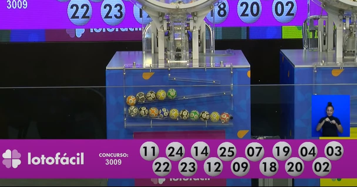 Prêmio da Lotofácil 3009 é de R$ 1,7 milhão